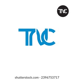 Letter TNC Monogram Logo Design