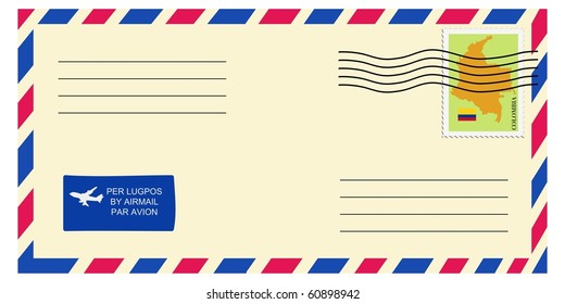 letter to/from Colombia