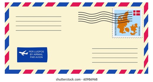 letter to/from Denmark