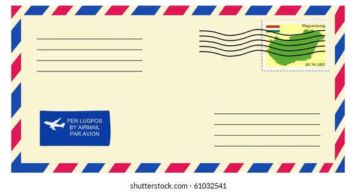 letter to/from Hungary