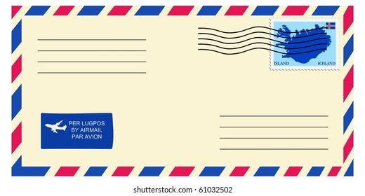 letter to/from Iceland