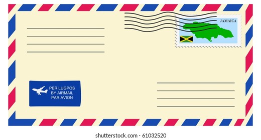 letter to/from Jamaica