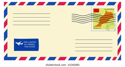 letter to/from Morocco