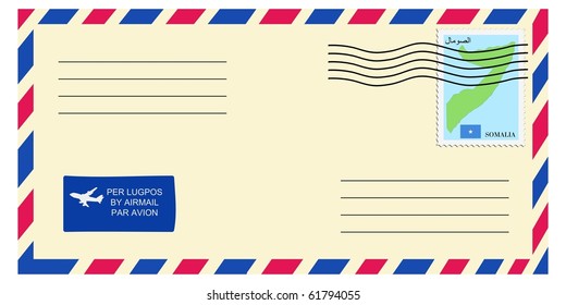 letter to/from Somalia