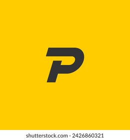 Letter TP latter logo icon design simple