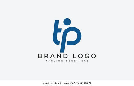 letter TP logo design vector template design for brand.