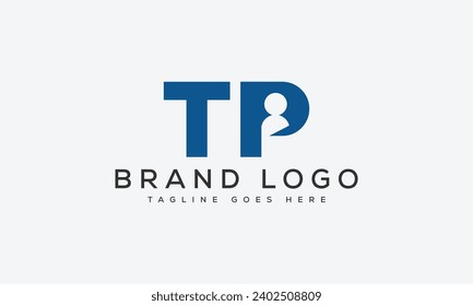 letter TP logo design vector template design for brand.