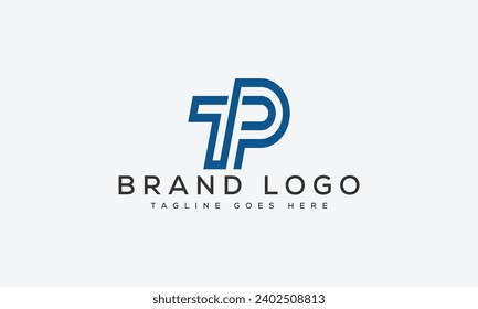 letter TP logo design vector template design for brand.