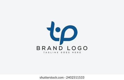 letter TP logo design vector template design for brand.