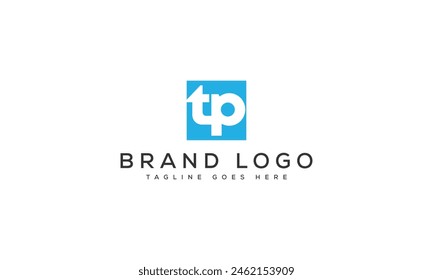 letter TP logo design vector template design for brand