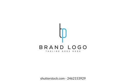 letter TP logo design vector template design for brand
