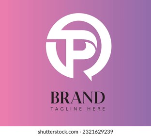 Letter TP logo icon design template elements. Usable for Branding, Business and Technology Logos.
