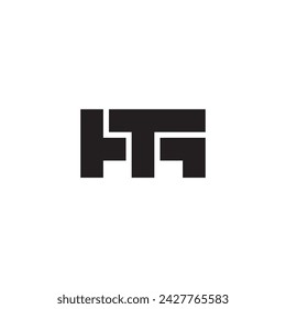 Letter TP letter logo icon design simple