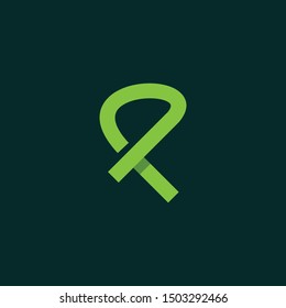 Letter TP Outline Creative Abstract Logo