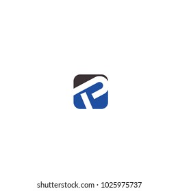 letter tp pt logo design