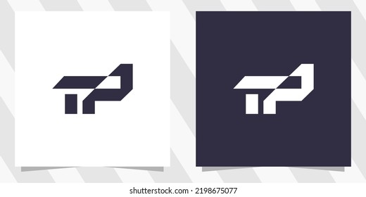 Letter Tp Pt Logo Design