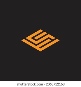 letter tq simple geometric linear polygon logo vector