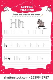 Letter tracing for kids is an engaging activity designed to teach the basics of handwriting. By tracing each letter, children learn correct letter formation, develop fine motor skills