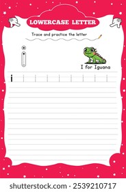 A letter tracing workbook is an educational resource designed to help young learners practice writing letters of the alphabet. Typically targeted at preschool or kindergarten children