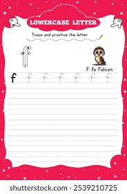A letter tracing workbook is an educational resource designed to help young learners practice writing letters of the alphabet. Typically targeted at preschool or kindergarten children