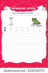 Un cuaderno de trabajo de rastreo de letras es un recurso educativo diseñado para ayudar a los estudiantes jóvenes a practicar la escritura de letras del alfabeto. Por lo general, se dirige a niños en edad preescolar o jardín de infantes