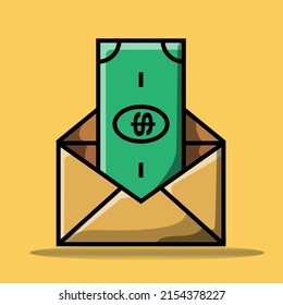 letter, transaction, payment, banknote, green, for transaction, loan of money, office, bank,
e commerce and online payment app, vector icon illustrator