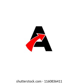 a letter travel logo vector