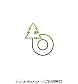 Letter tree Logo, Concept Letter + icon tree