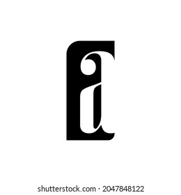  A Letter Triangle Logo Template Illustration Design.