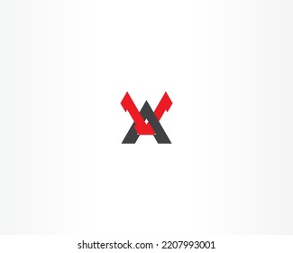 A Letter With Triangle Shape Logo Design Icon