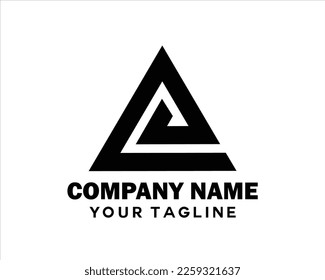 the letter A is triangular in shape
