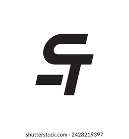 Letter TS letter logo icon design simple