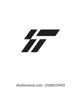 Letter TS letter logo icon design simple