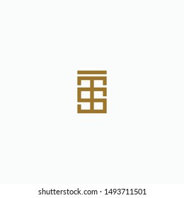 Letter TS, ST initial Logo Icon Design Template Vector. Modern, Elegant, Luxury flat Vector