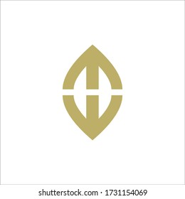 Letter TT Leaf Logo Design Template Element industrial and green business
