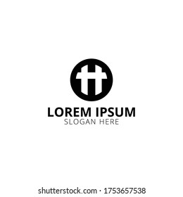 letter TT logo icon template
