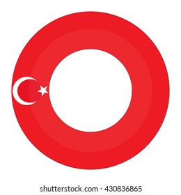 The letter and Turkey flag.