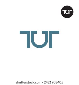 Letter TUT Monogram Logo Design