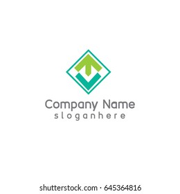 Letter TV element logo design