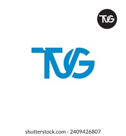 Letter TVG Monogram Logo Design