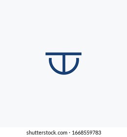 Letter TW Abstract logo Icon template design in Vector illustration 