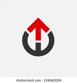 Letter TW Arrow