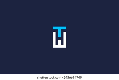 letter tw with square logo icon design vector design template inspiration