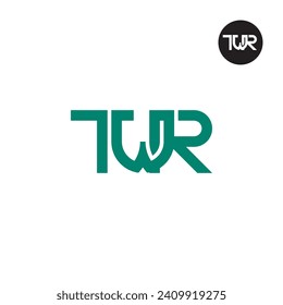Letter TWR Monogram Logo Design
