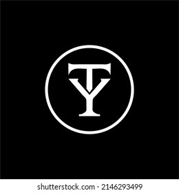 letter TY logo design idea	creative
