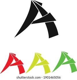 Tipo De Letra A, Mejor Para Su Diseño Si Necesita Letra A Para Su Diseño O Icono