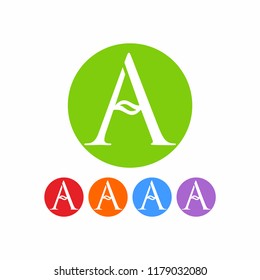 letter A typo