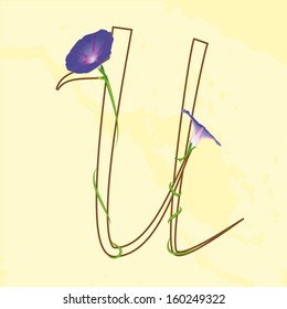 Letter U