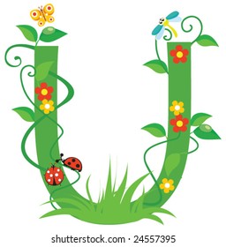 Letter U