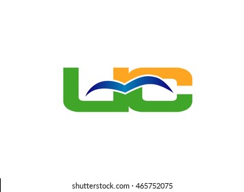 Letter U and C logo vector
